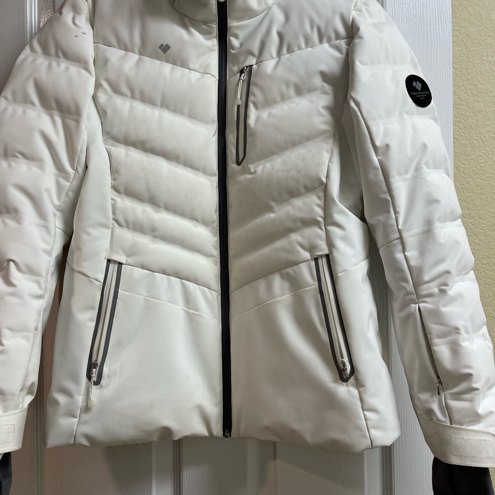 Obermeyer Women's White COSIMA Ski Jacket - Picture 10 of 15